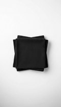 Matte Black Microfiber Polishing Cloths Set