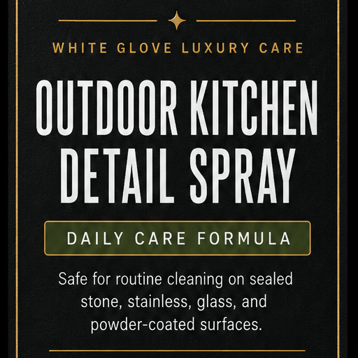 Outdoor Kitchen Detail Spray